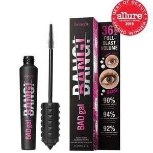 Benefit Bad Gal BANG! Mascara Black Full Size New in Box +Free Gift